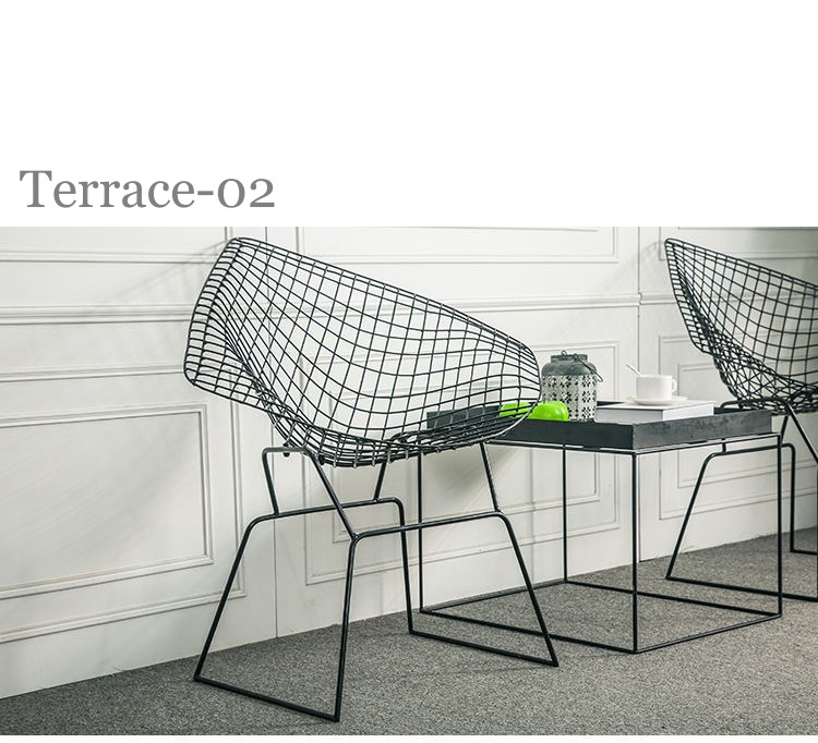 Bộ bàn ghế Terrace 02 phù hợp cả không gian hành lang